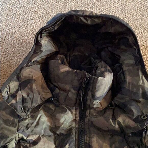 SAM. Boys Camouflage Removable Hood Puffer Jacket - Size 4 - Picture 4 of 9